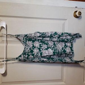 Floral tank top